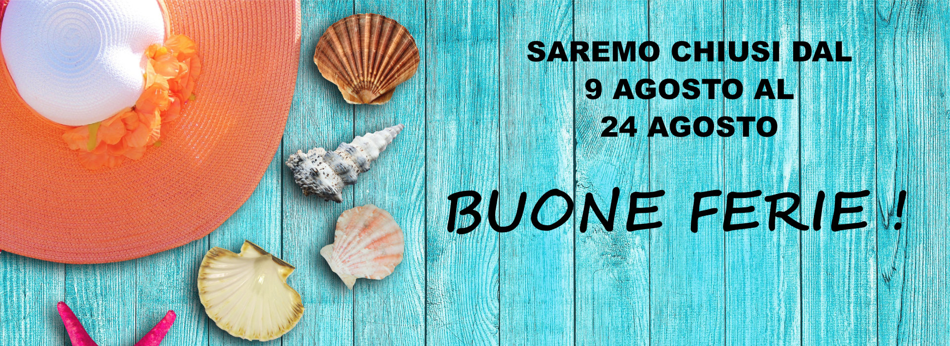 Chiusura per ferie